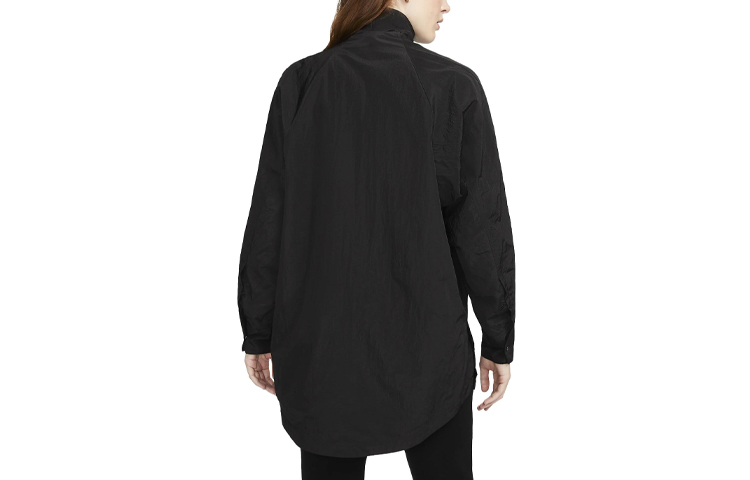 (Women) Nike ESC  Black Zip-Up Stand Collar Jacket DR5399-010 圖 3