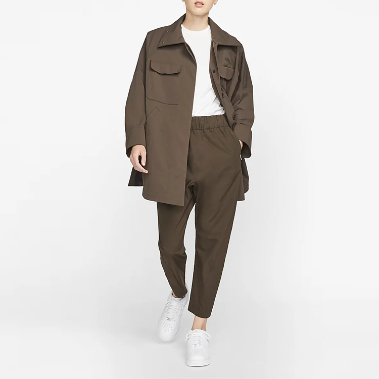 Shop (W) Nike ESC Woven Celana Kasual Velvet Brown. DH2998-295