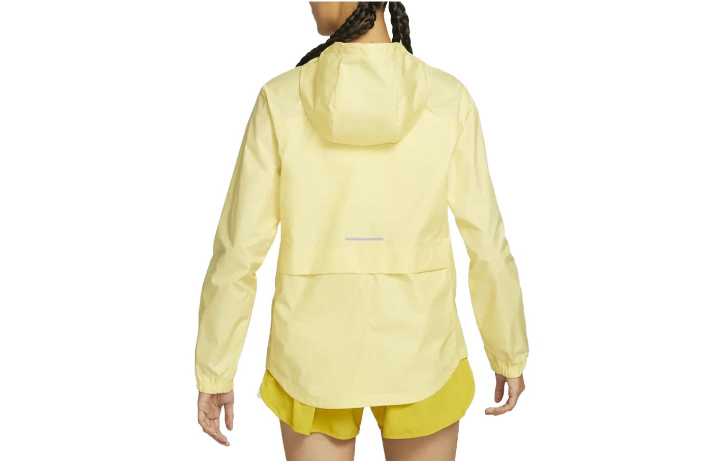 (Women) Nike Essential Yellow Solid Zip-Up Hoodie Jacket DX0319-706 圖 3