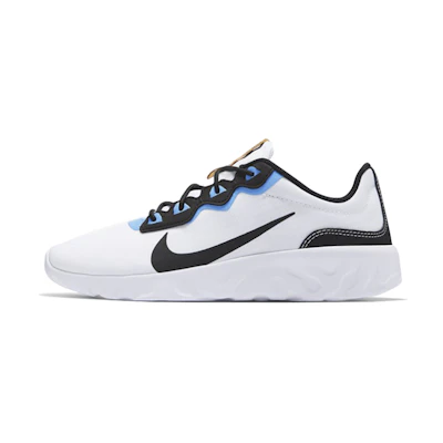 (W) Nike Explore Strada 'Black White Blue'