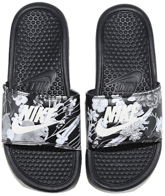 (Women) Nike FA18 BENASSI JDI PRINT 'Black White' 618919-020 Shop (Women) Nike FA18 BENASSI JDI PRINT 'Black White' 618919-020
