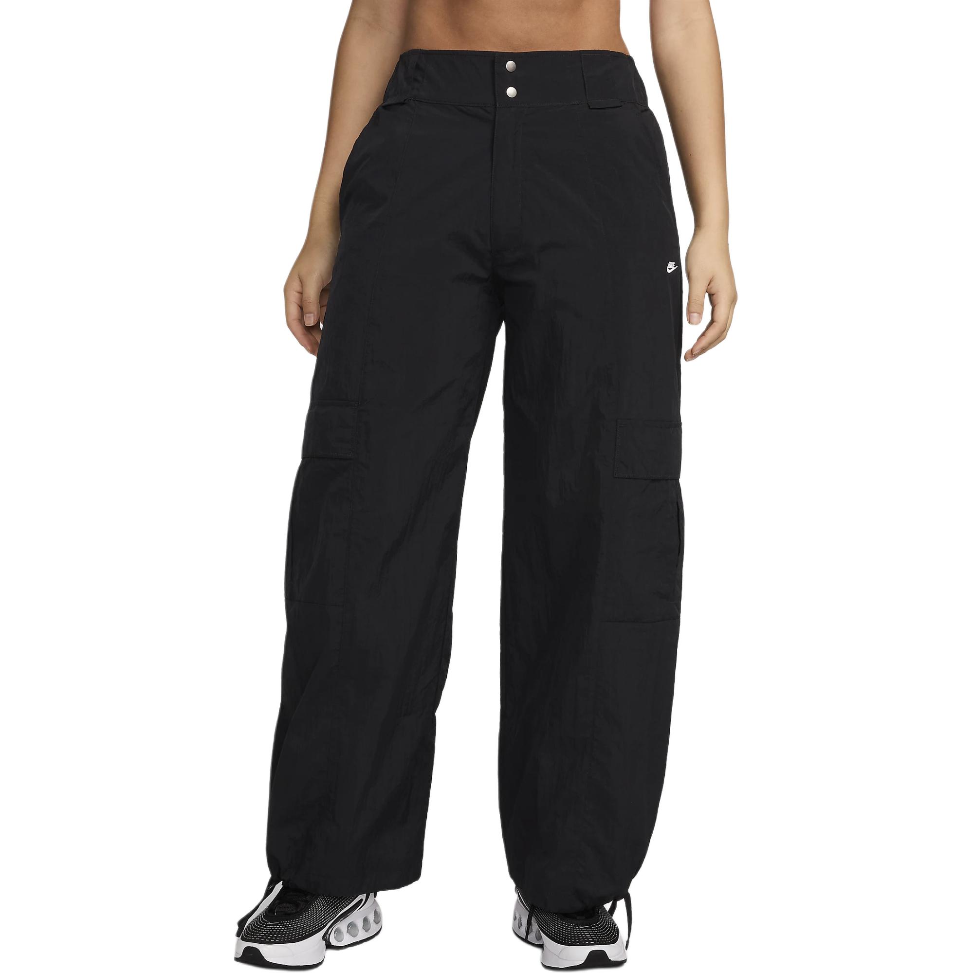 (Women) Nike Fashion High-Waisted Black Cargo Pants HJ6858-010