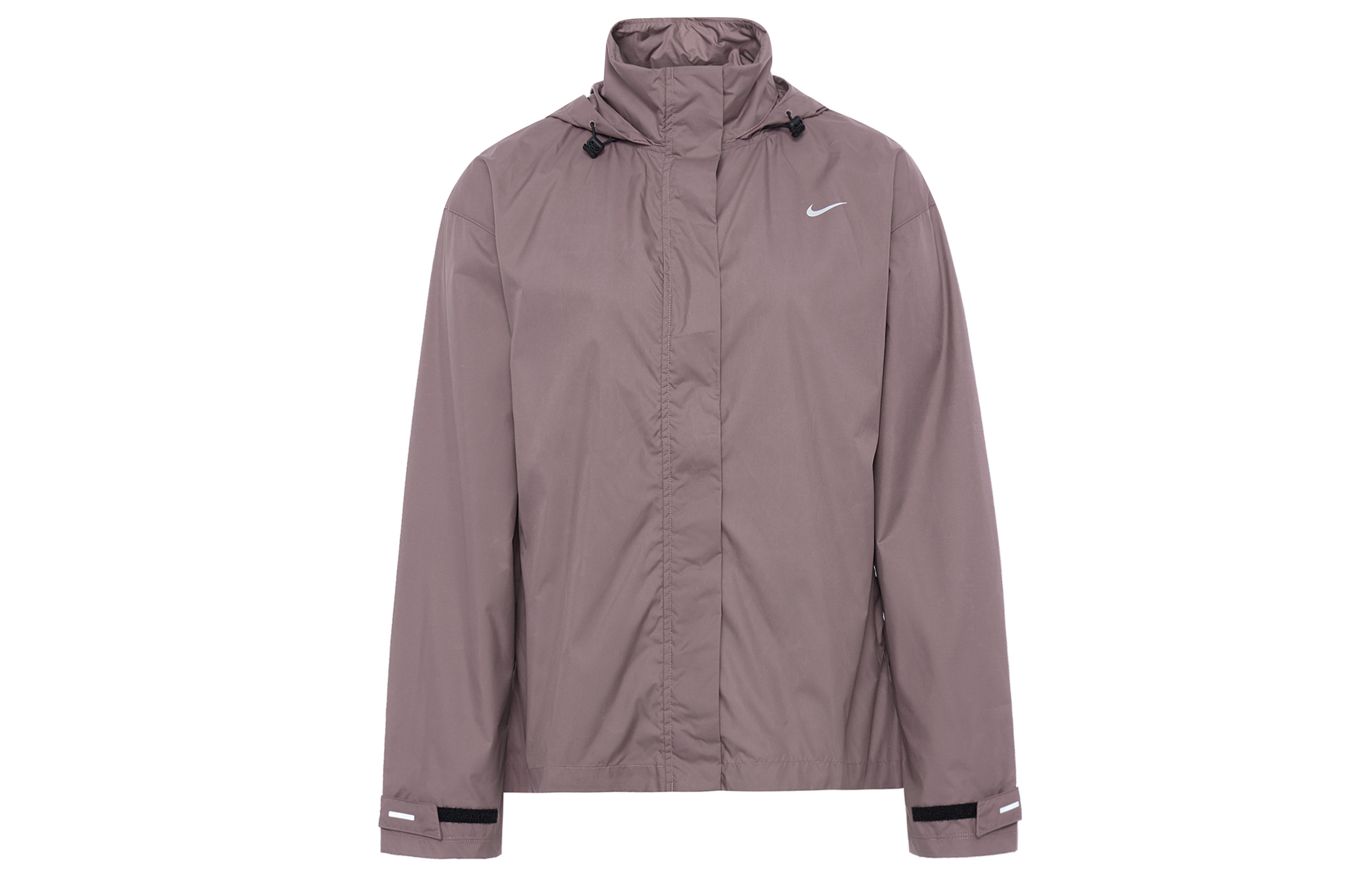 (Women) Nike Fast Full-Zip Hooded Jacket Smoke Gray Purple Red Casual Wear FB7452-208 圖 2