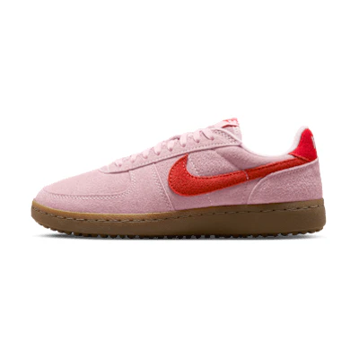(W) Nike Field General Suede Pink Foam/Gum Dark Brown/Gum Dark Brown/Light Crimson