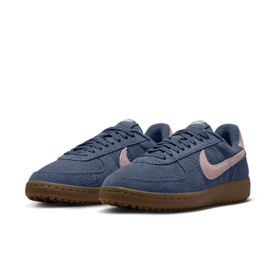 Purchase (W) Nike Field General Suede Biru Thunder/Coklat Gelap/Buih Merah Jambu IF1743-401