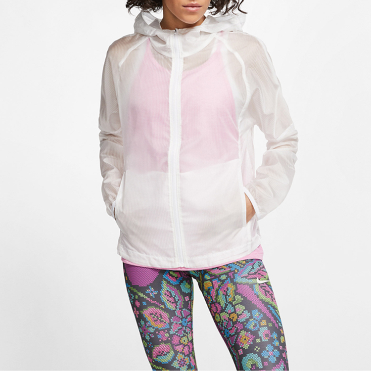 (Women) Nike Fitness Running Hoodie Jacket - White BV4941-100 圖 4