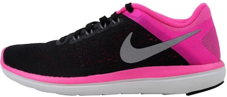 (Women) Nike Flex 2016 RN 'Black Pink Blast' 830751-006 (Women) Nike Flex 2016 RN 'Black Pink Blast' 830751-006
