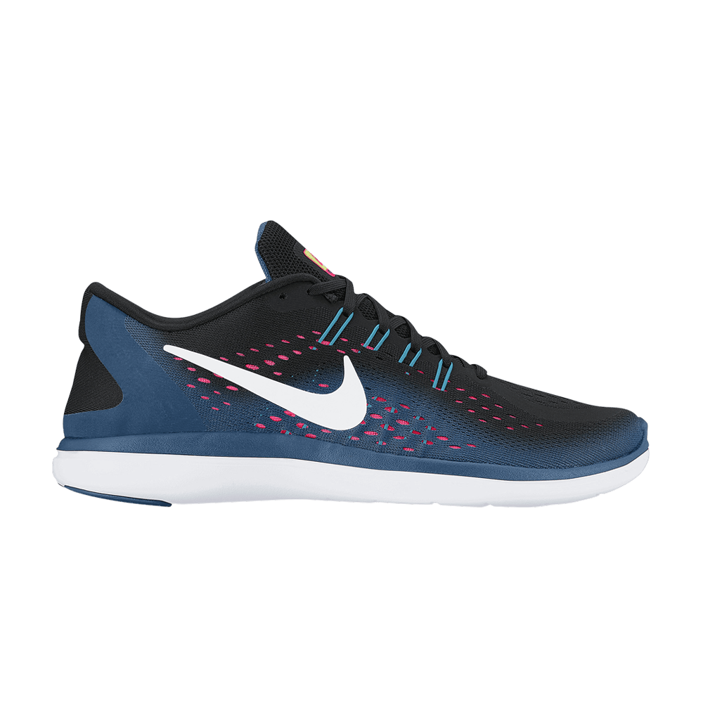 (Women) Nike Flex 2017 RN 'Industrial Blue Racer Pink' 898476-004