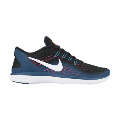 (W) Nike Flex 2017 RN 'Industrial Blue Racer Pink'