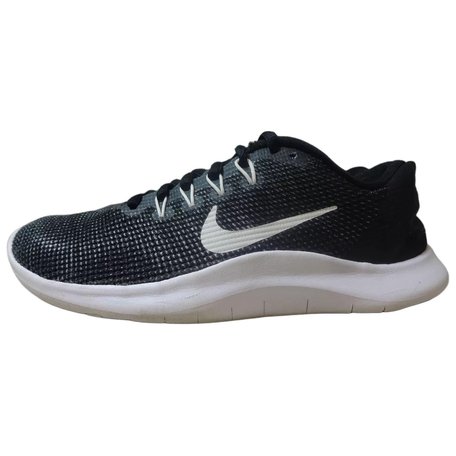 (Women) Nike Flex 2018 RN Running Shoes Black White - Comfortable & Durable AA7408-001