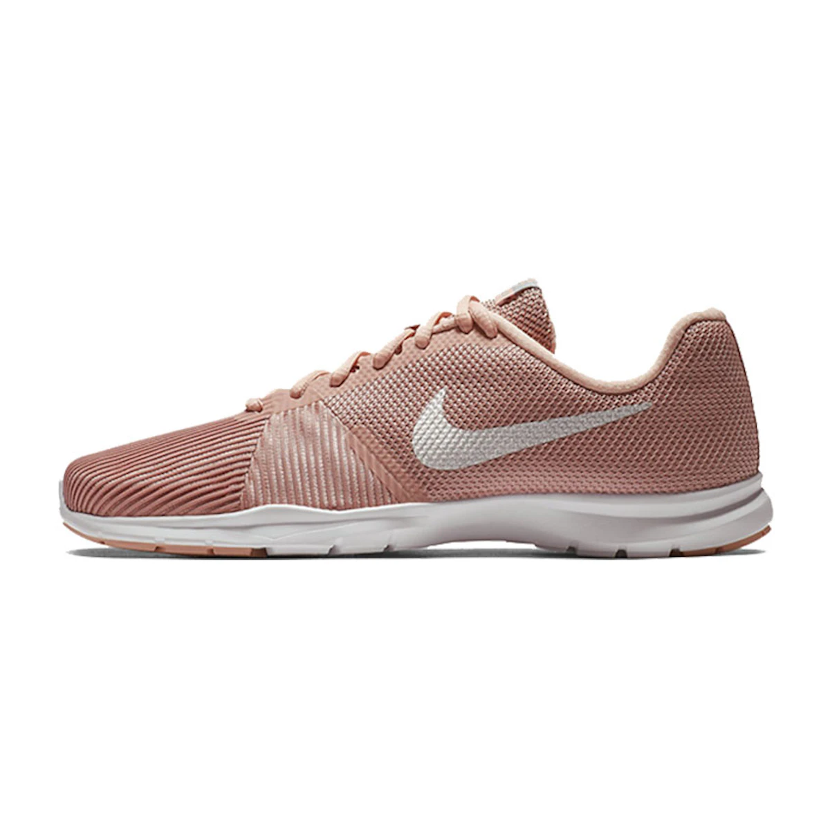 Nike training flex sneakers in rose gold sales