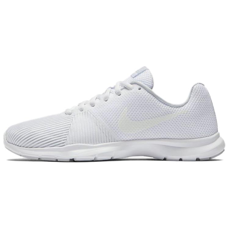 (Women) Nike Flex Bijoux White Running Shoes - Comfortable & Durable. 881863-100