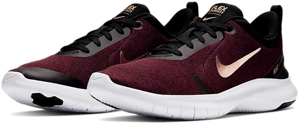 (W) Nike Flex Experience RN 8 'Night Maroon Metallic Copper' Lelaki Perempuan. AJ5908-005 Lookbook (W) Nike Flex Experience RN 8 'Night Maroon Metallic Copper' Lelaki Perempuan. AJ5908-005