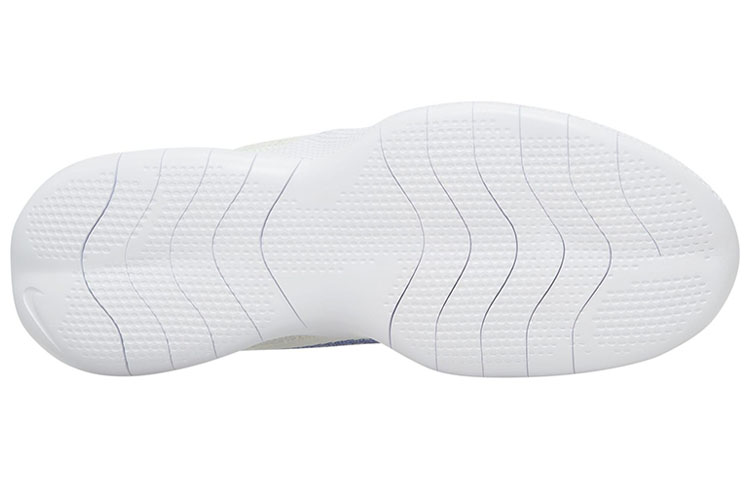 Shop Nike Flex Experience Run 10 低筒跑步鞋 女款 白藍