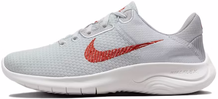 (Women) Nike Flex Experience Run 11 Next Nature Wide 'Pure Platinum Light Crimson' DH8254-007 (Women) Nike Flex Experience Run 11 Next Nature Wide 'Pure Platinum Light Crimson' DH8254-007
