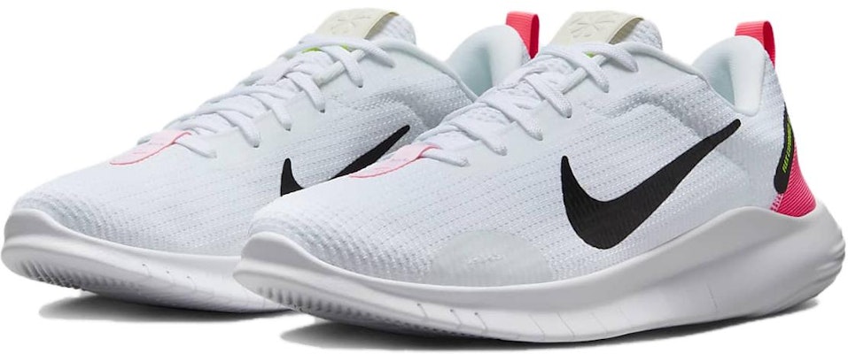 (Women) Nike Flex Experience Run 12 'White Hot Punch Black' DV0746-102 Lookbook (Women) Nike Flex Experience Run 12 'White Hot Punch Black' DV0746-102
