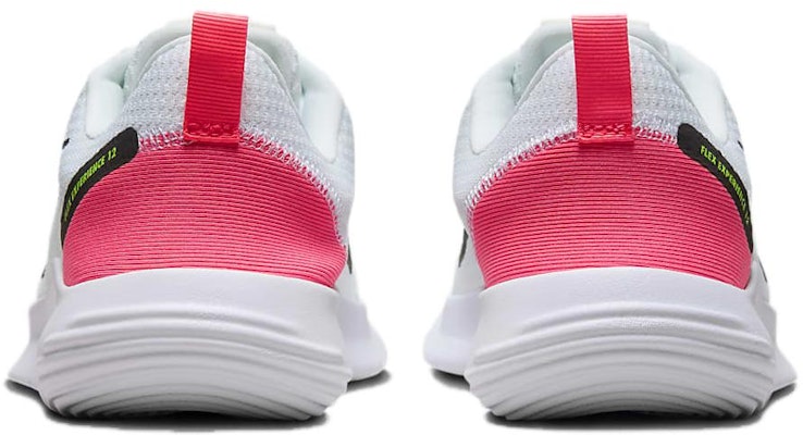 (Women) Nike Flex Experience Run 12 'White Hot Punch Black' DV0746-102 Shop (Women) Nike Flex Experience Run 12 'White Hot Punch Black' DV0746-102