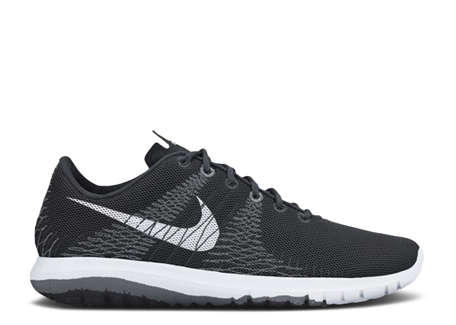 (Women) Nike Flex Fury 'Black White' 705299-006