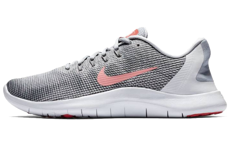 (W) Nike Flex RN 2018 'Platinum Pink Gaze'