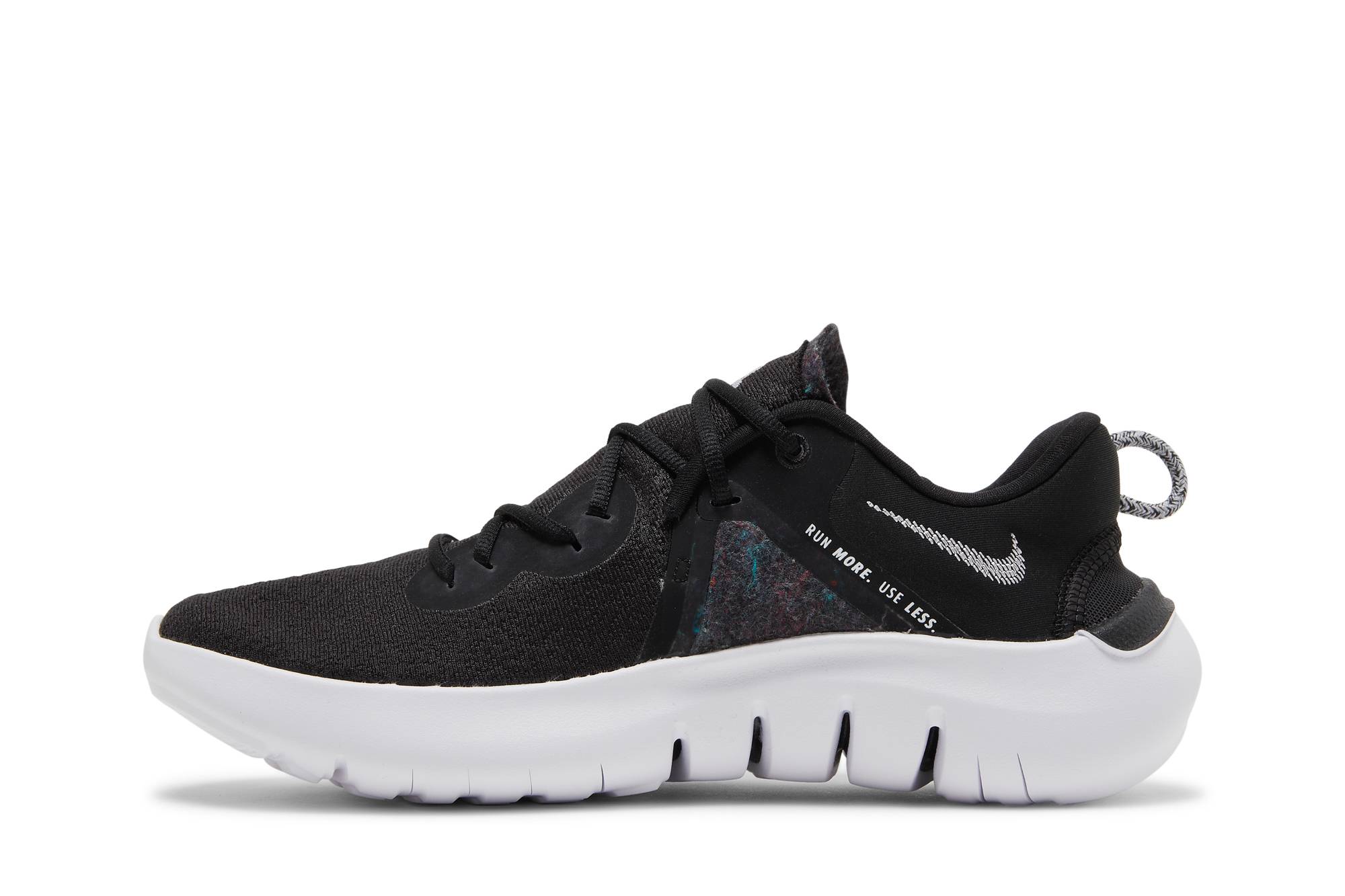Lookbook (W) Nike Flex Run 2021 'Hitam Abu-Asap Gelap' CW3409-002
