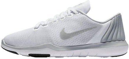 (Women) Nike Flex Supreme Trainer 5 'White Metallic Silver' 852467-100 (Women) Nike Flex Supreme Trainer 5 'White Metallic Silver' 852467-100