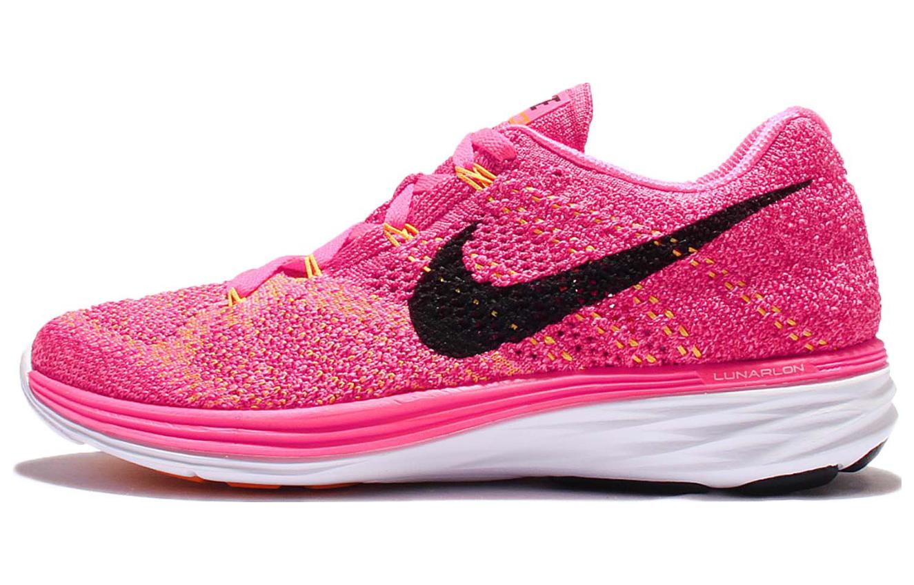 (Women) Nike Flyknit Lunar 3 'Pink Blast' 698182-603