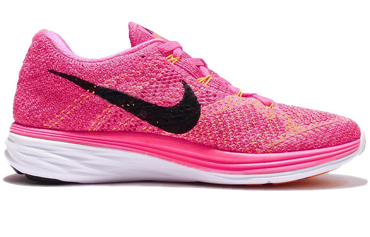 Order (W) Nike Flyknit Lunar 3 ''Pink Blast'' Scarpe da Running Rosa Fluo 698182-603