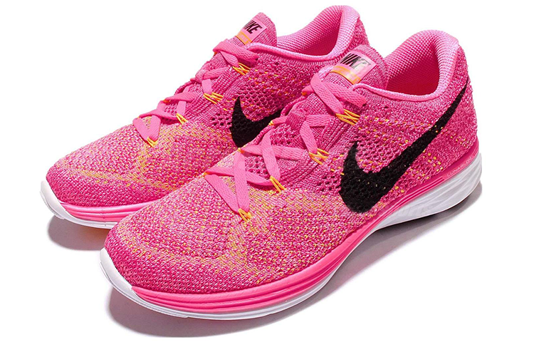 Lookbook (W) Nike Flyknit Lunar 3 ''Pink Blast'' Scarpe da Running Rosa Fluo 698182-603
