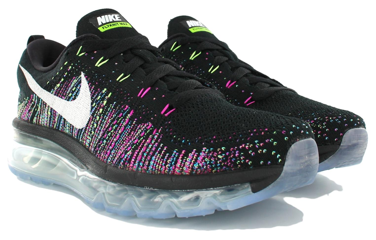 Shop (W) Nike Flyknit Max '黑色' 620659-007