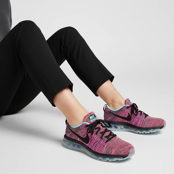 (女款)Nike Flyknit Max '黑色海水藍' 620659-009 Order (女款)Nike Flyknit Max '黑色海水藍' 620659-009