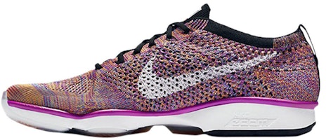 (Women) Nike Flyknit Zoom Agility Purple/Orange 698616-502 (Women) Nike Flyknit Zoom Agility Purple/Orange 698616-502