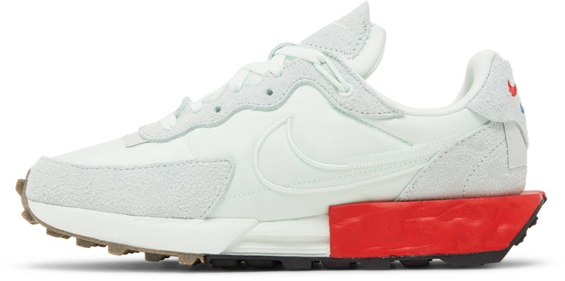 (Women) Nike Fontanka Waffle 'Barely Green University Red' DC3579-300 Lookbook (Women) Nike Fontanka Waffle 'Barely Green University Red' DC3579-300