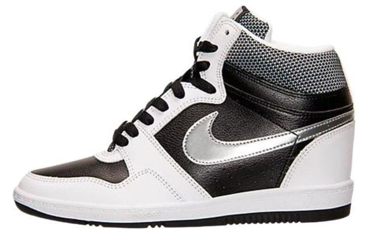 (W) Nike Force Sky High 'Black Metallic Silver'