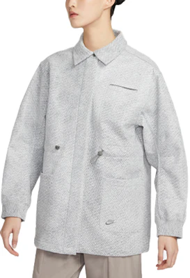 (W) 耐克Forward网眼领长袖户外多功能夹克灰色 DZ0749-077 Order (W) 耐克Forward网眼领长袖户外多功能夹克灰色 DZ0749-077