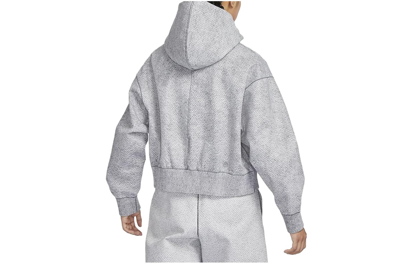 (Women) Nike Forward Oversized Hoodie Sweatshirt Light Gray Casual Wear FN0297-077 圖 3