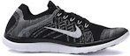Order (W) Nike Free 4.0 Flyknit ''Zwart'' 717076-001
