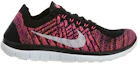 Order (W) Nike Free 4.0 Flyknit ''Zwart'' 717076-006