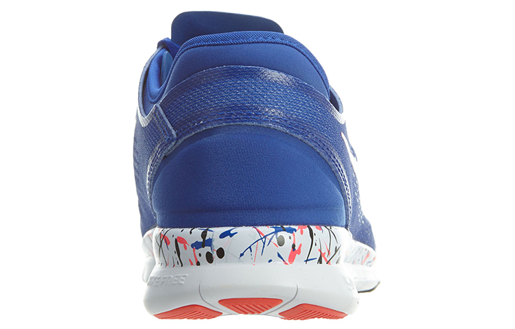 Shop Nike Free 5.0 TR Fit 5 透氣減震防滑 低幫休閒跑步鞋 女款 藍色