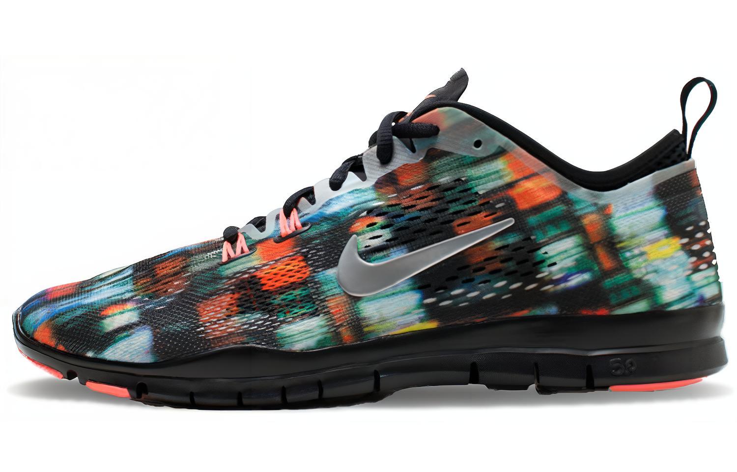 (Women) Nike Free 5.0 Trainer Fit 4 Print 'City Lights' 629832-007