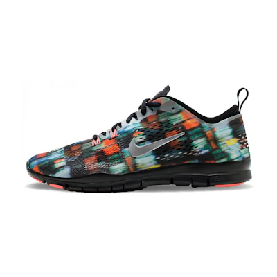 (W) Nike Free 5.0 Trainer Fit 4 Print 'City Lights'