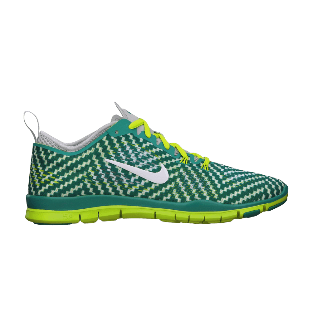 (Women) Nike Free 5.0 Trainer Fit 4 Print 'Turbo Green' 629832-302
