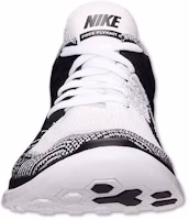 (Women) Nike Free Flyknit 4.0 'White Black' 631050-100 (Women) Nike Free Flyknit 4.0 'White Black' 631050-100