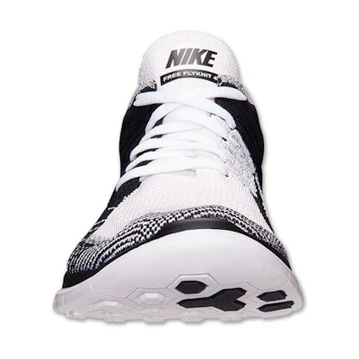 (W) Nike Free Flyknit 4.0 'White Black'