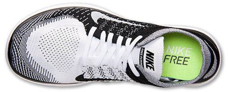 (W) Nike Free Flyknit 4.0 'Blanco Negro' 631050-100 Details for (W) Nike Free Flyknit 4.0 'Blanco Negro' 631050-100