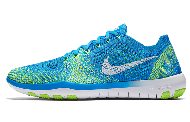 (Women) Nike Free Focus Flyknit 2 'Blue Green White' 880630-400