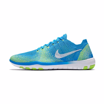(W) Nike Free Focus Flyknit 2 'Blue Green White'