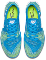 Shop Nike Free Focus Flyknit 2 藍綠白 女款