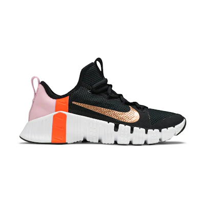 (W) Nike Free Metcon 3 'Black Metallic Copper'