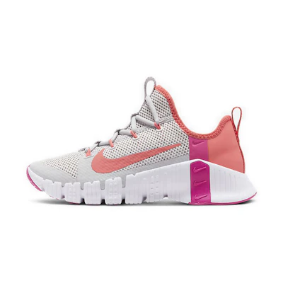 (W) Nike Free Metcon 3 'Vast Grey Fire Pink'
