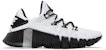 (W) Nike Free Metcon 4 Premium 'Putih Hitam Perak' DQ4678-100